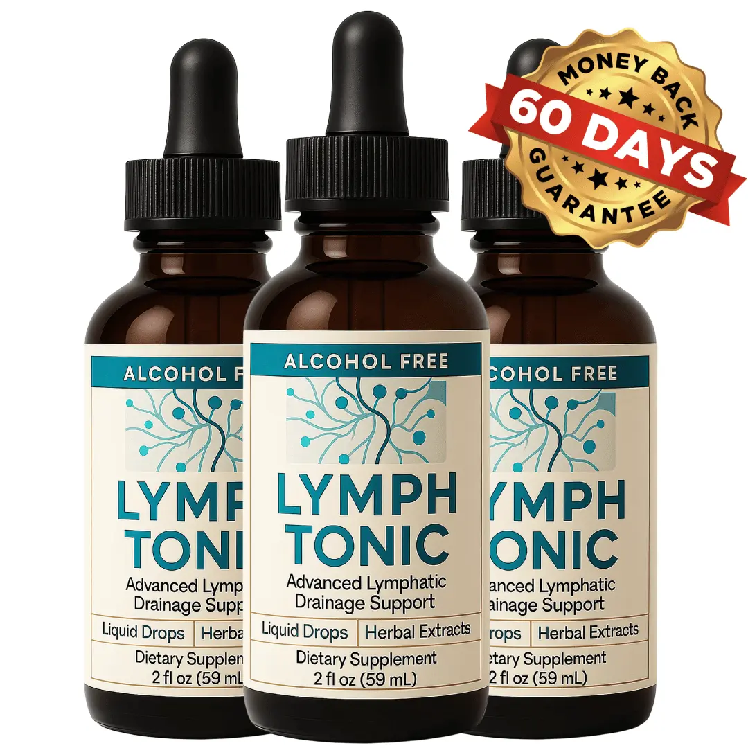 Lymph Tonic herbal supplement supporting natural lymphatic drainage and circulation